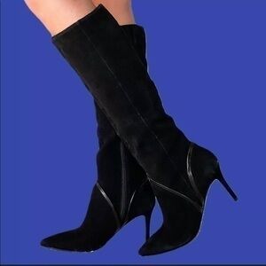 NEW BLEECKER & BOND Maya Knee High Boots Heels 8.5
